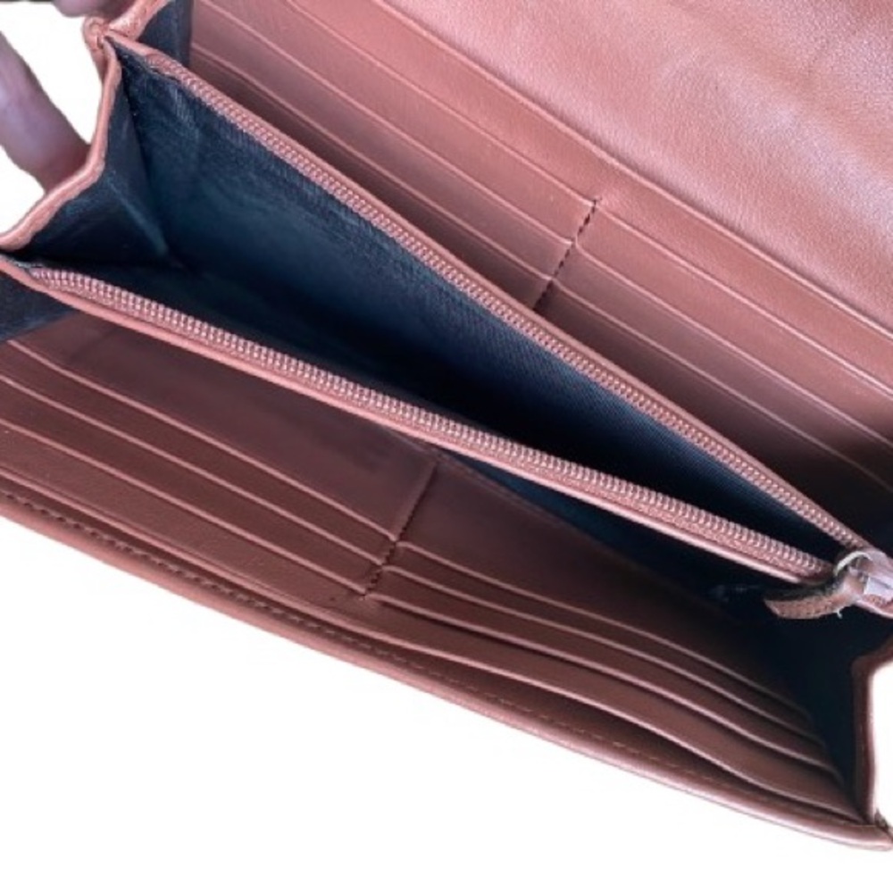 Gucci Microguccissima Continental Wallet, Dusty Rose -EUC w/ COA! - Picture 7 of 12
